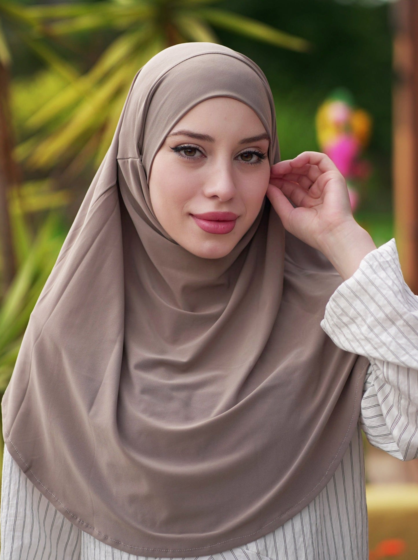 3in1 Khimar - taupe