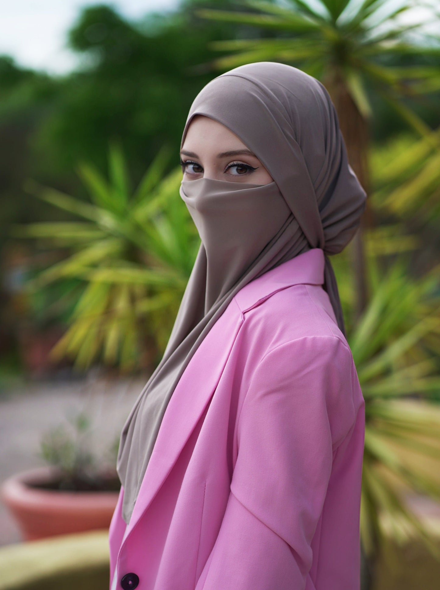 3in1 Khimar - taupe