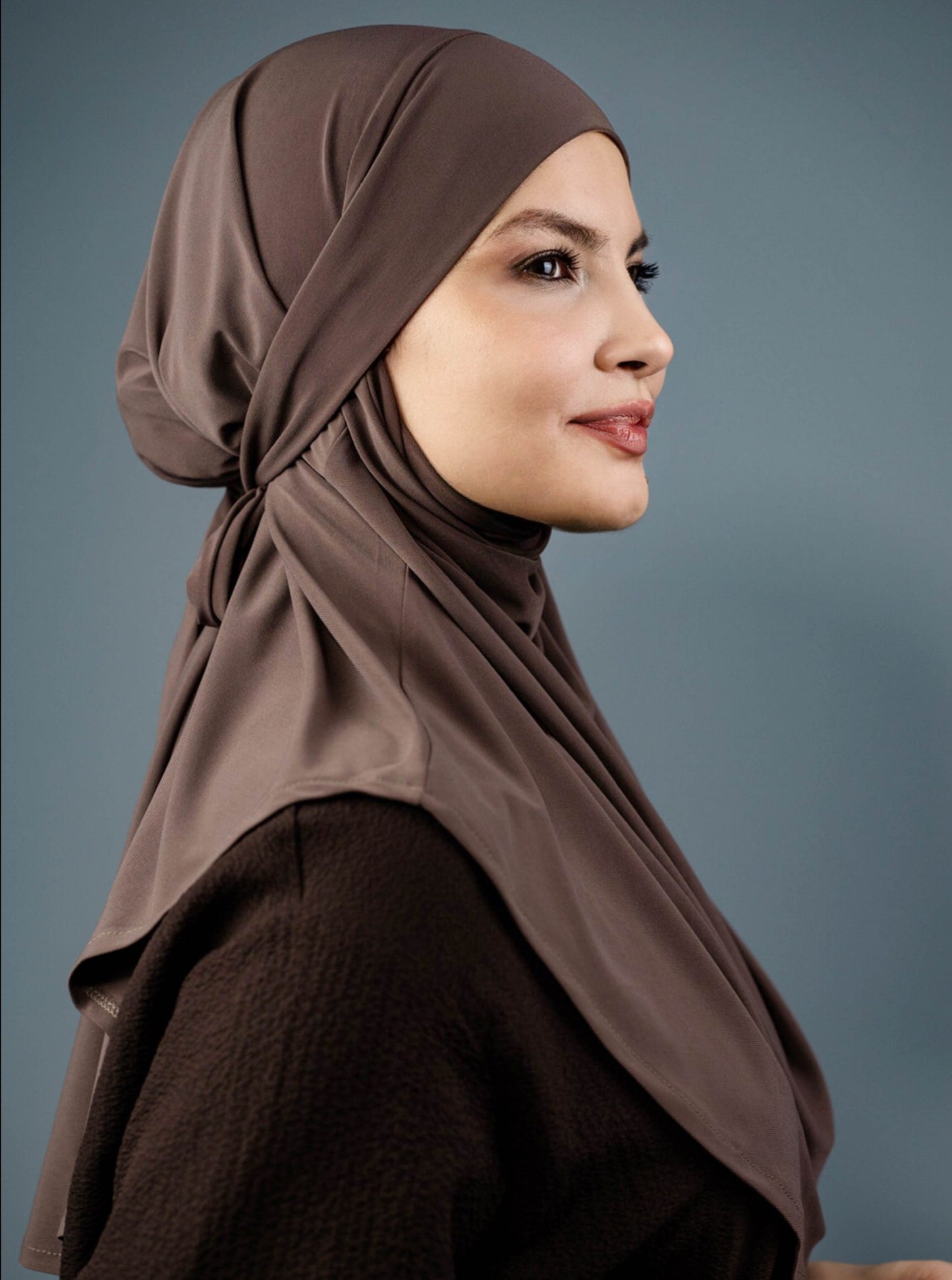 3in1 Khimar - brown