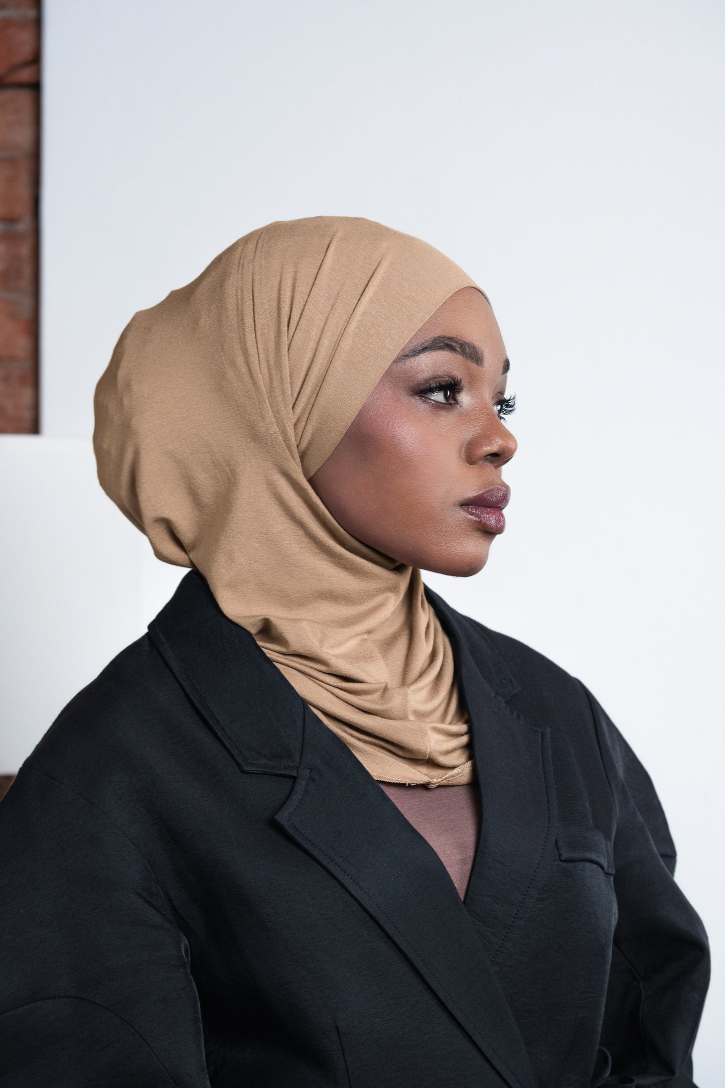 3in1 practical hijab - sandbeige