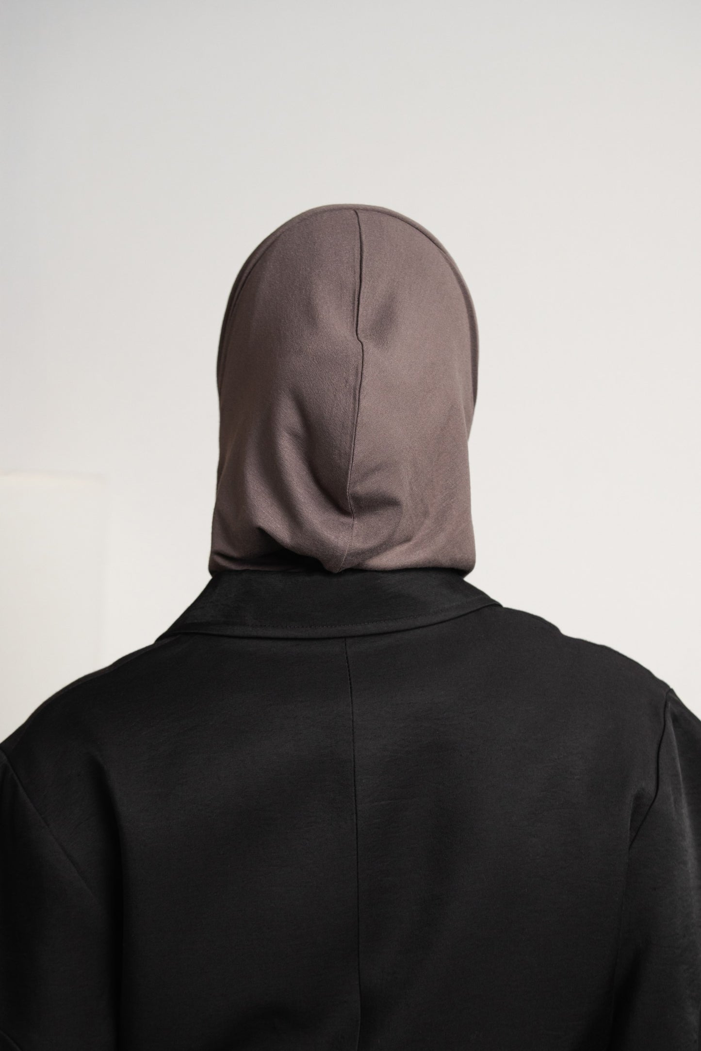 3in1 practical hijab - darkgrey