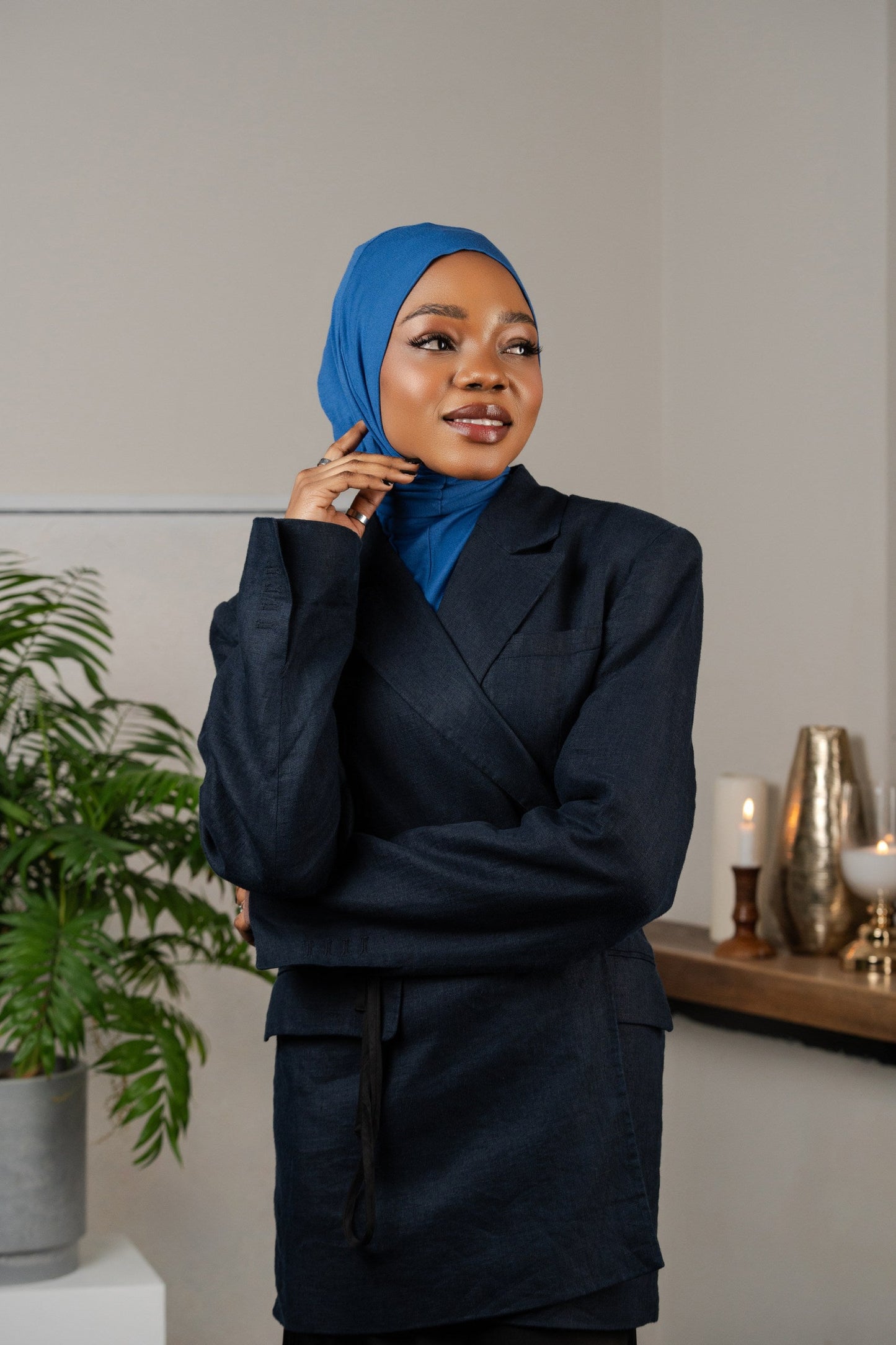 EasyFix Hijab - cobalt blue