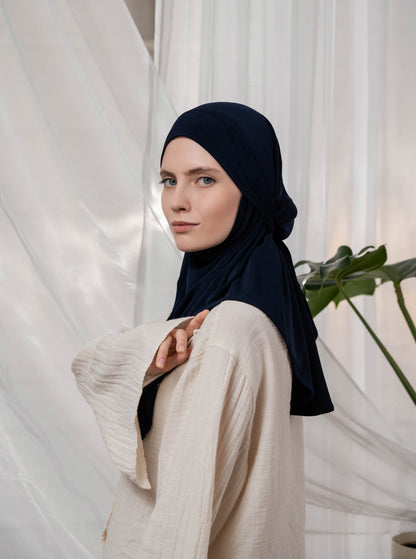 3in1 Khimar - navy blue