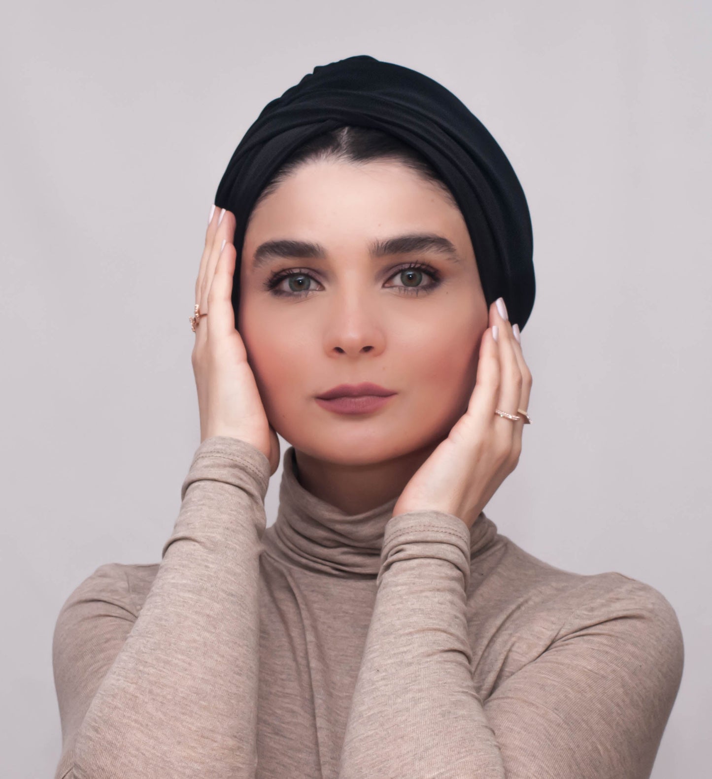 Multifunctional headwrap - black