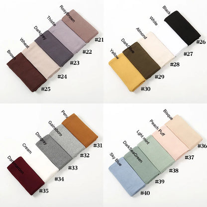 Premium Jersey Hijabs  - 35 colors
