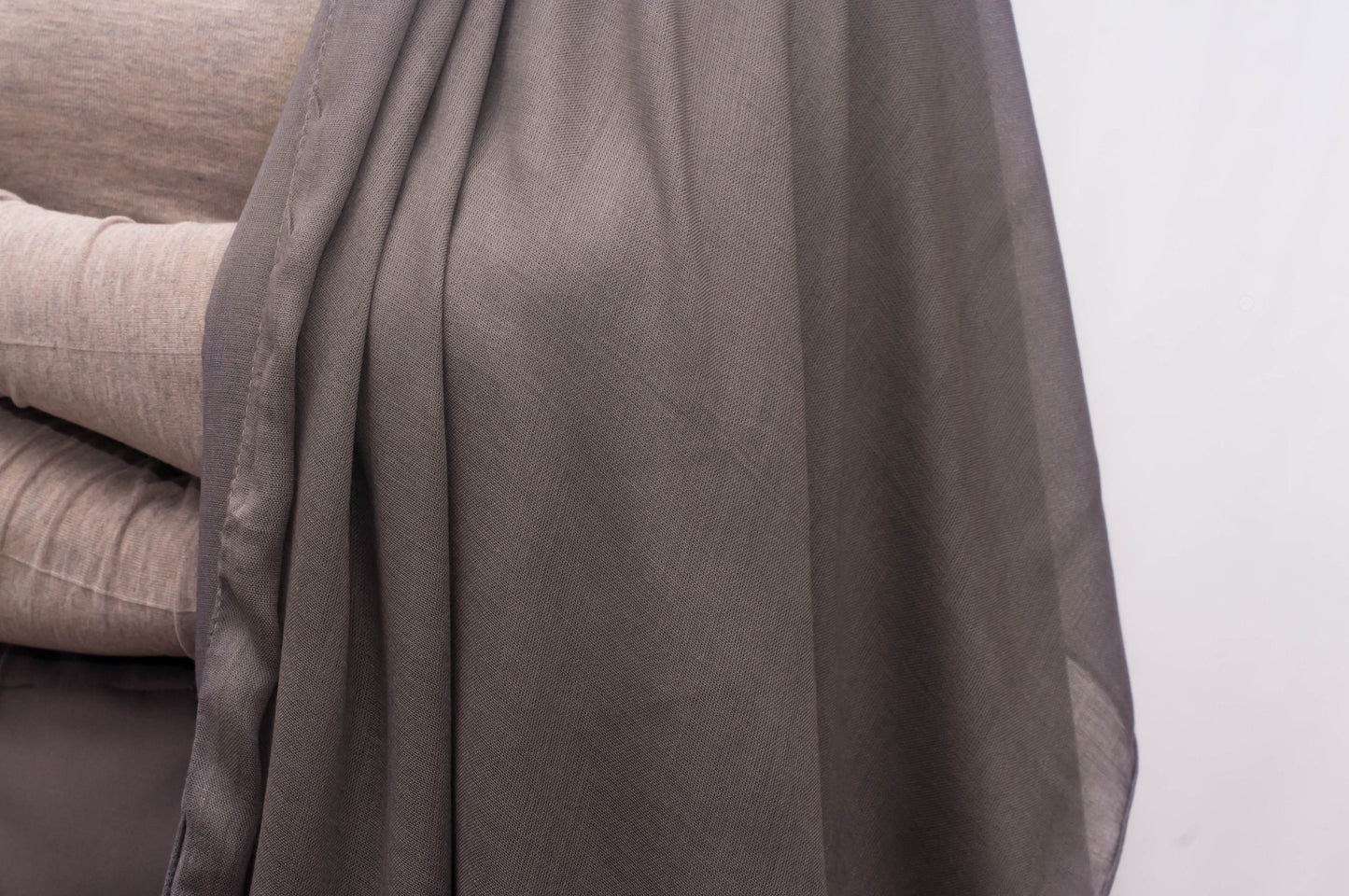 Airy modal scarf - darkgrey