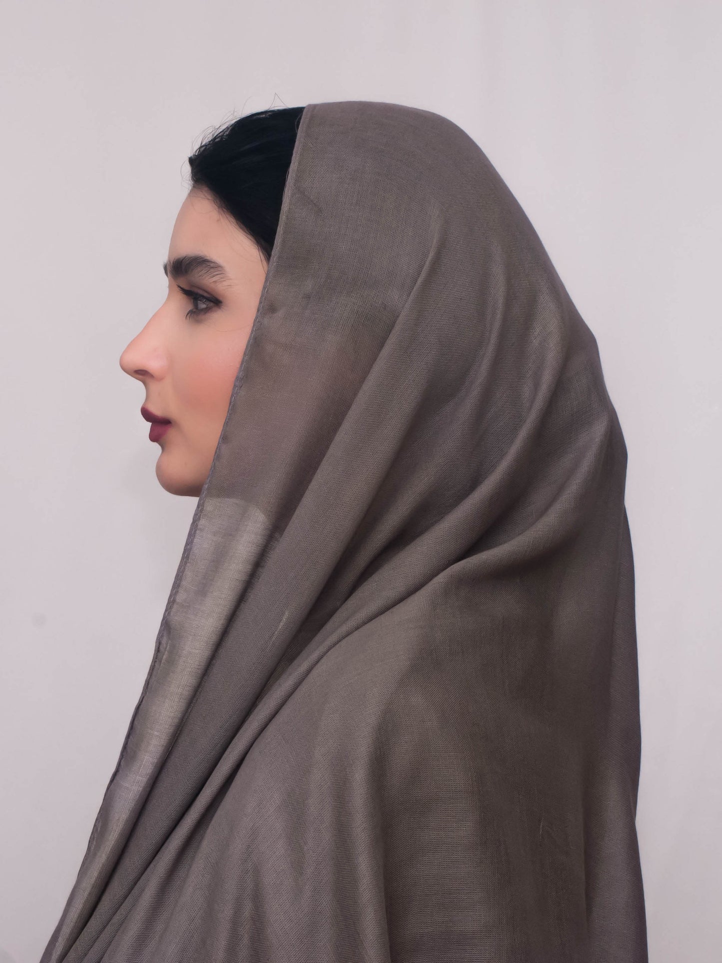 Airy modal scarf - darkgrey